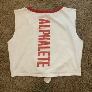 Alphalete cropped top